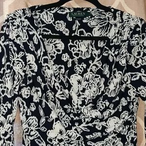 Lauren Ralph Lauren Ruched Sheath Dress